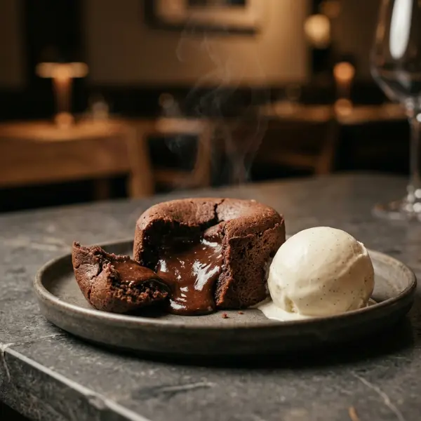 Coulant de chocolate