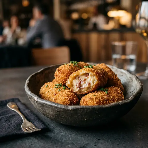 Croquetas de jamón ibérico