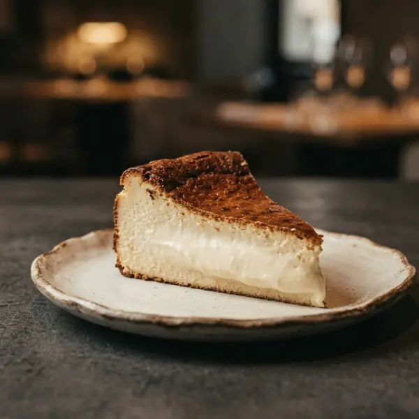 Tarta de queso vasca al horno